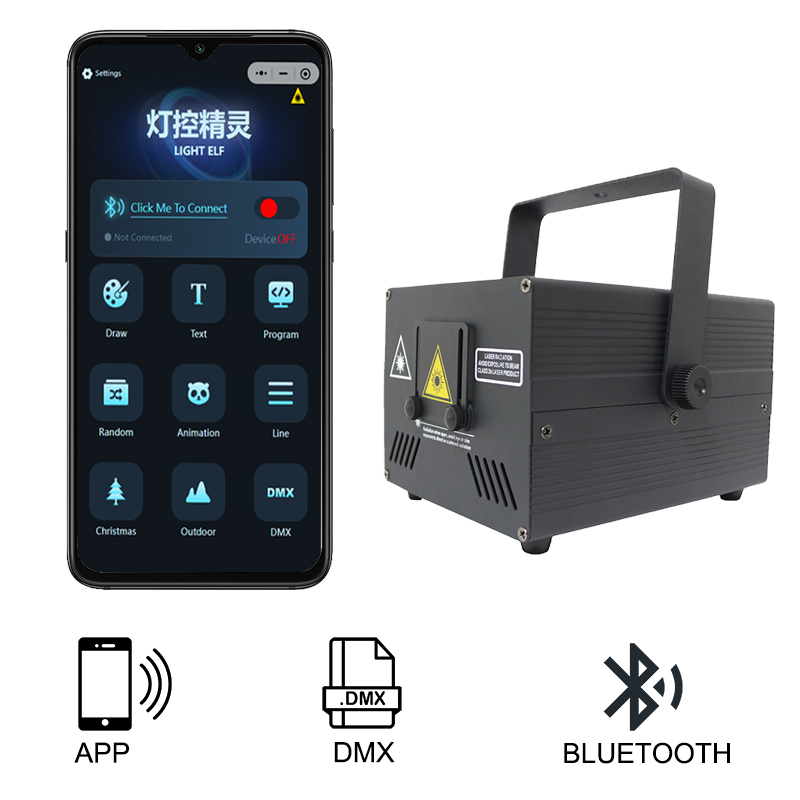 Laser Power Supply 60W - Sunart 2-15W Işık Elf Uygulaması ile