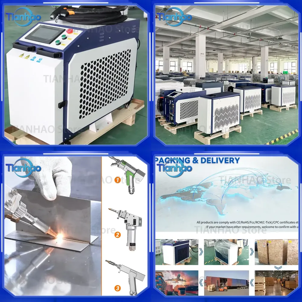 Industrial Laser Uses - 4'ü 1 Arada Lazer Kaynak Makinesi