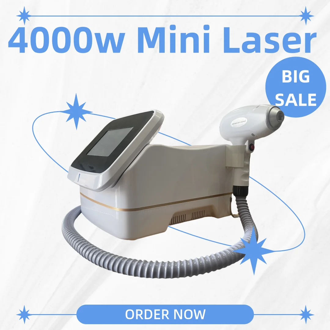 Industrial Laser Hair Removal Machine - Mini Buz Platin Epilatör 808nm Diod