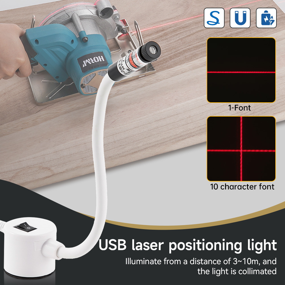 Industrial Laser Welding - USB Powered Kırmızı Lazer Işığı Dikiş