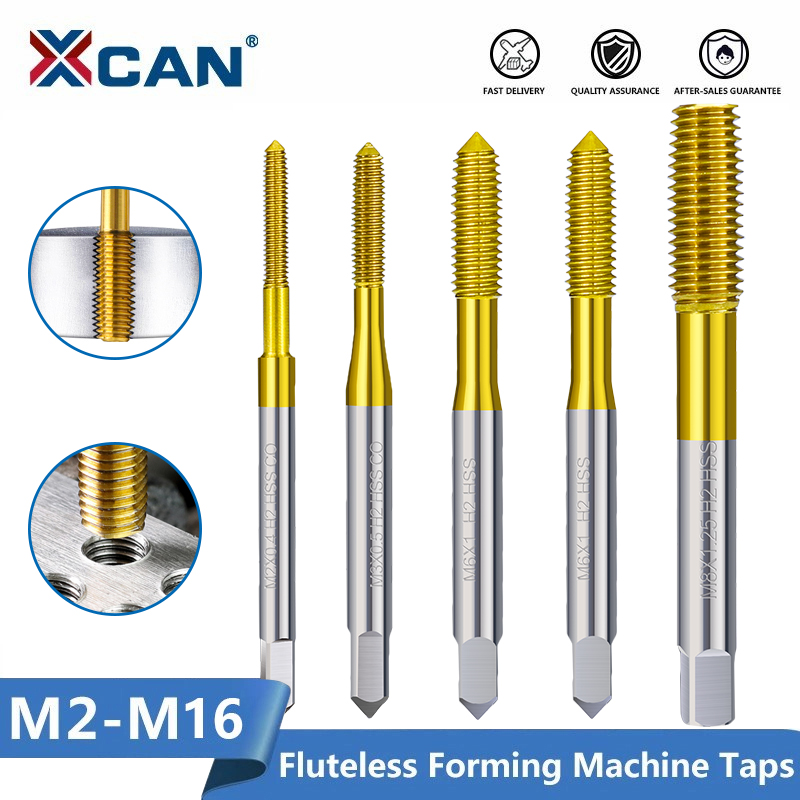 Cnc Router Bit - XCAN ekstrüzyon musluklar M2-M12 Fluteless şekillendirme