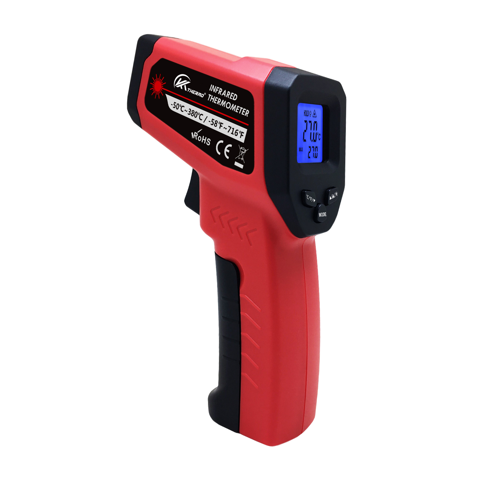 Industrial Laser Temperature - LCD endüstriyel elektronik termometre temassız-50 ~