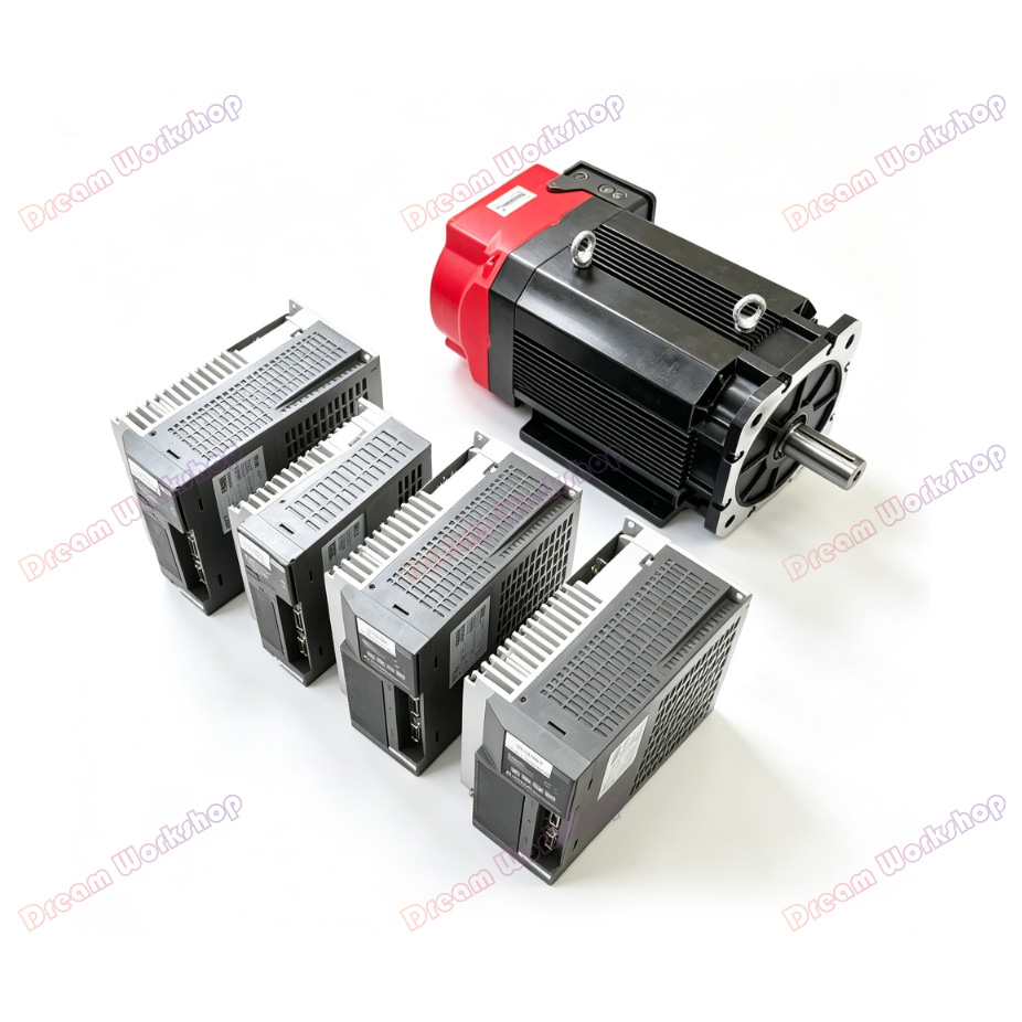 Servo Motor Cnc - Yüksek Torklu 2.2KW 1.5KW Asenkron Spindle