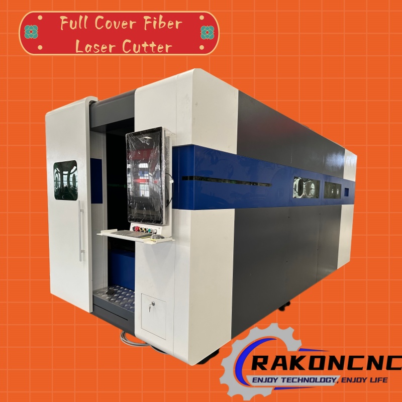 Industrial Laser Cutter For Metal - Süper Güçlü Endüstriyel Makineler Tam Kapalı