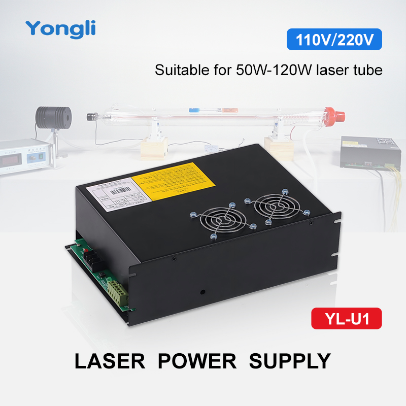 Laser Power Supply 60W - YongLi 110v 220v Co2 Lazer Güç