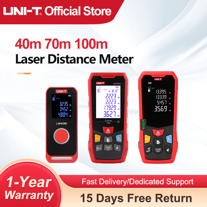 Industrial Laser Training - UNI-T Lazer Mesafe Ölçer 40m 60m