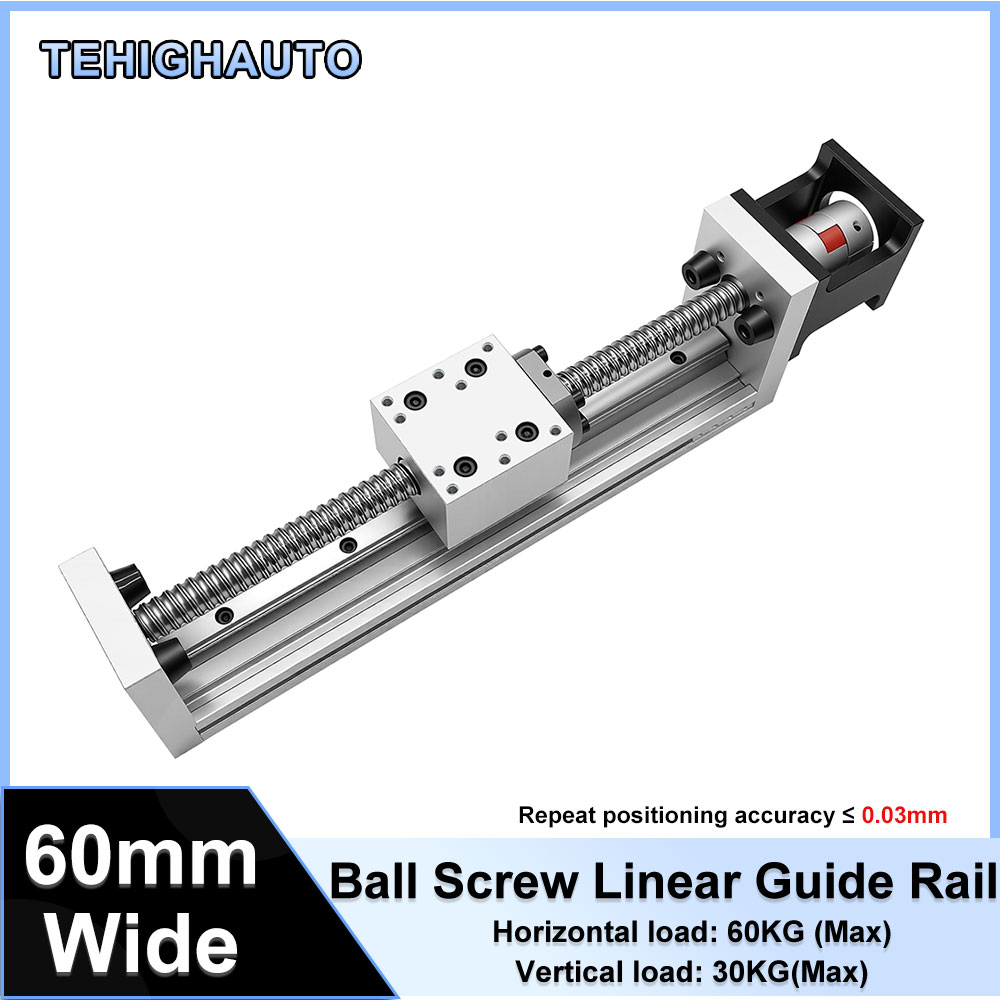 Servo Motor Cnc - Yüksek Hassasiyetli 0.03mm Mini Lineer Kılavuz