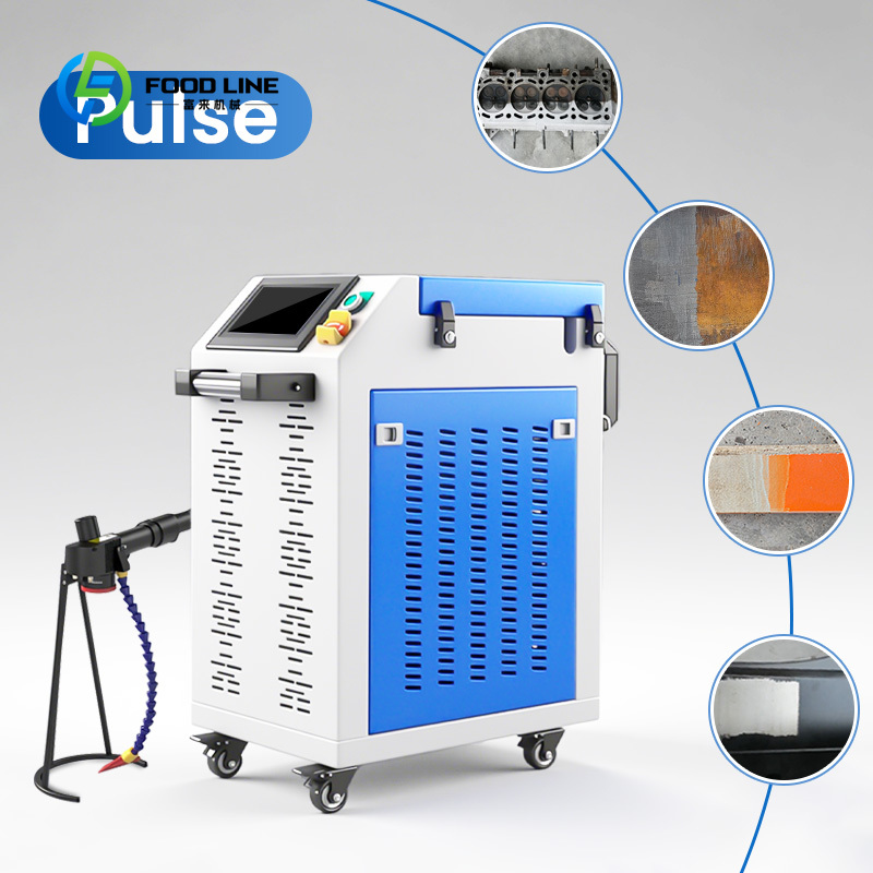Industrial Laser Machine Price - Özelleştirilmiş Lazer Temizleme Makinesi 100W Yağ