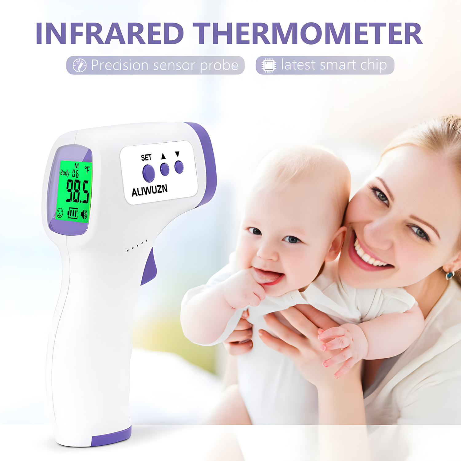 Tıbbi Ateş Kızılötesi Termomet - Industrial Laser Temperature incelemesi ve fiyatı