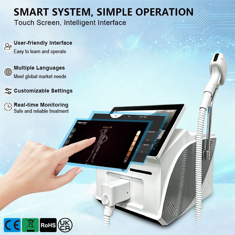 Profesyonel 6 Dalga Boylu Taşı - Industrial Laser Hair Removal Machine incelemesi ve fiyatı