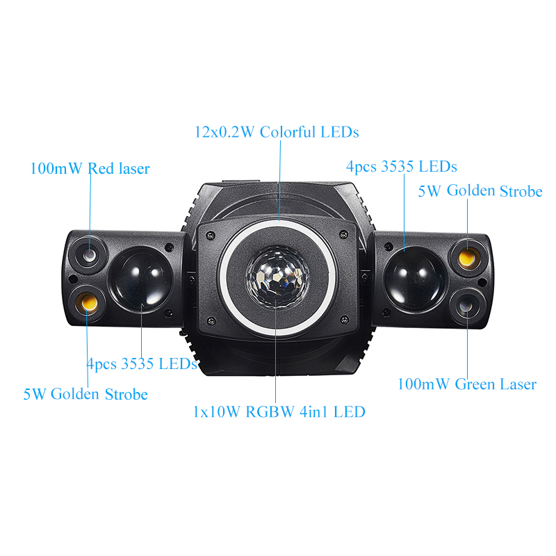 DMX Renkli LED Işın Lazer Stro - Laser Power Supply 60W incelemesi ve fiyatı