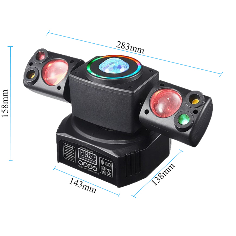 DMX Renkli LED Işın Lazer Stro - Laser Power Supply 60W incelemesi ve fiyatı