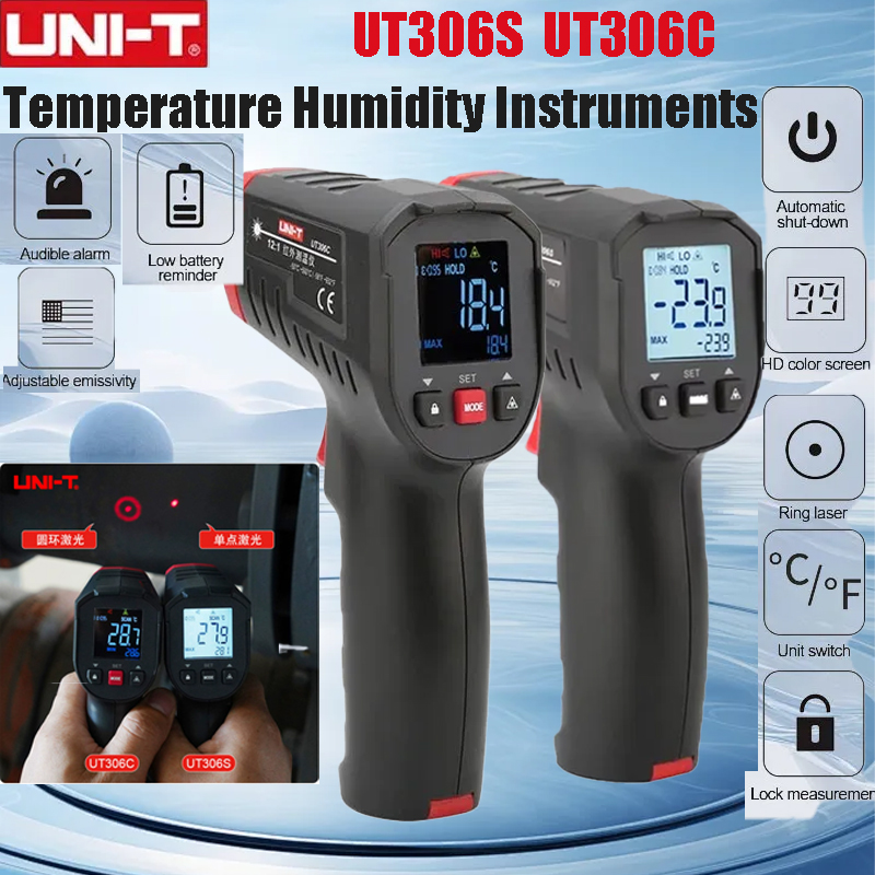 UNI-T UT306S UT306C Dijital Te - Industrial Laser Temperature incelemesi ve fiyatı