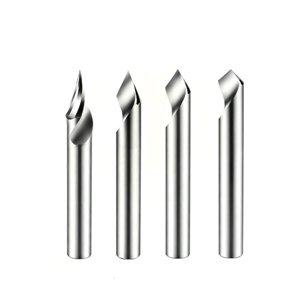V Tipi Spiral CNC Router Ucu,  - Cnc Router Bit incelemesi ve fiyatı