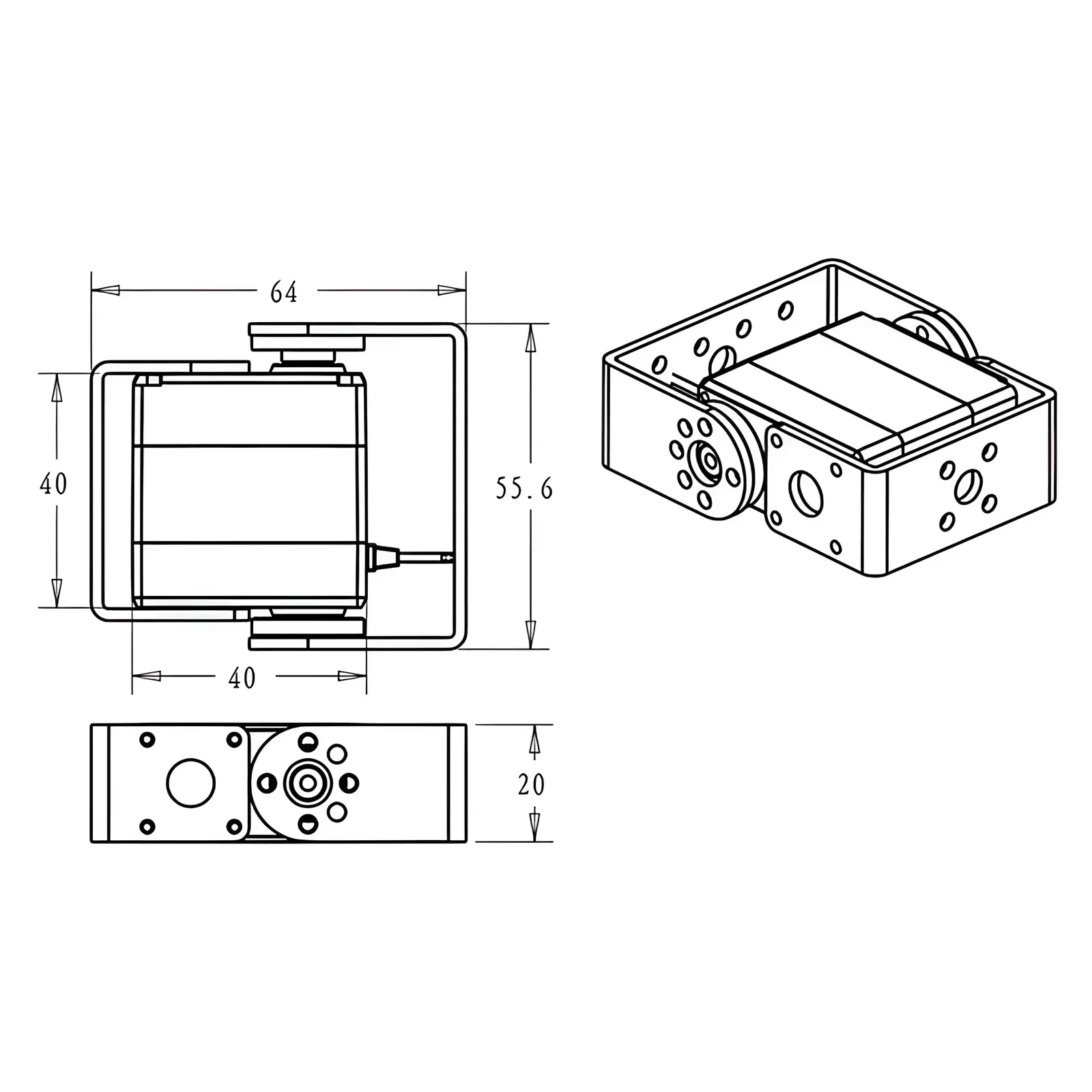 4 adet RDS3245 su geçirmez 45K - Servo Motor Cnc incelemesi ve fiyatı