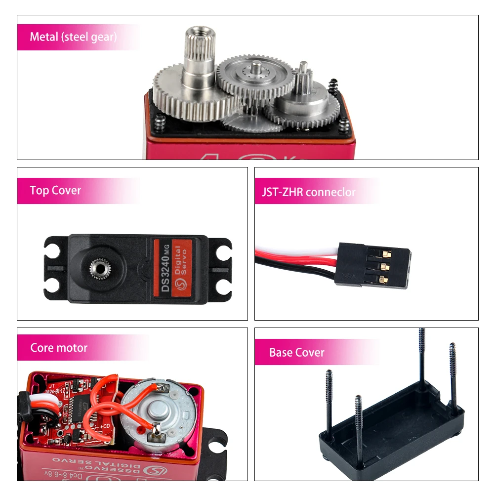 40 KG Dsservo DS3240 Büyük Tor - Servo Motor Cnc incelemesi ve fiyatı