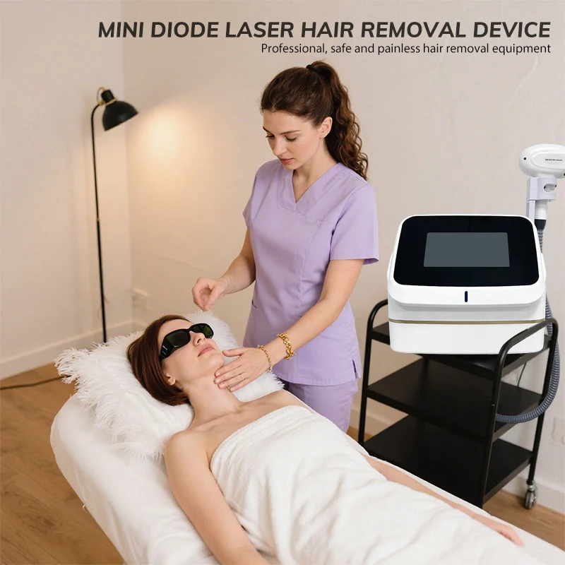 Mini Buz Platin Epilatör 808nm - Industrial Laser Hair Removal Machine incelemesi ve fiyatı