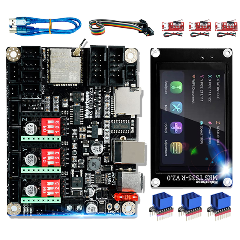 Makerbase MKS DLC32 V2.1 32bit - Laser Controller Board incelemesi ve fiyatı