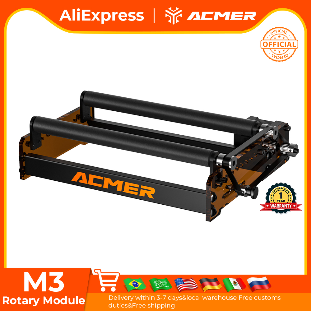 ACMER M3 Lazer Döner Silindir  - Industrial Laser Technology incelemesi ve fiyatı