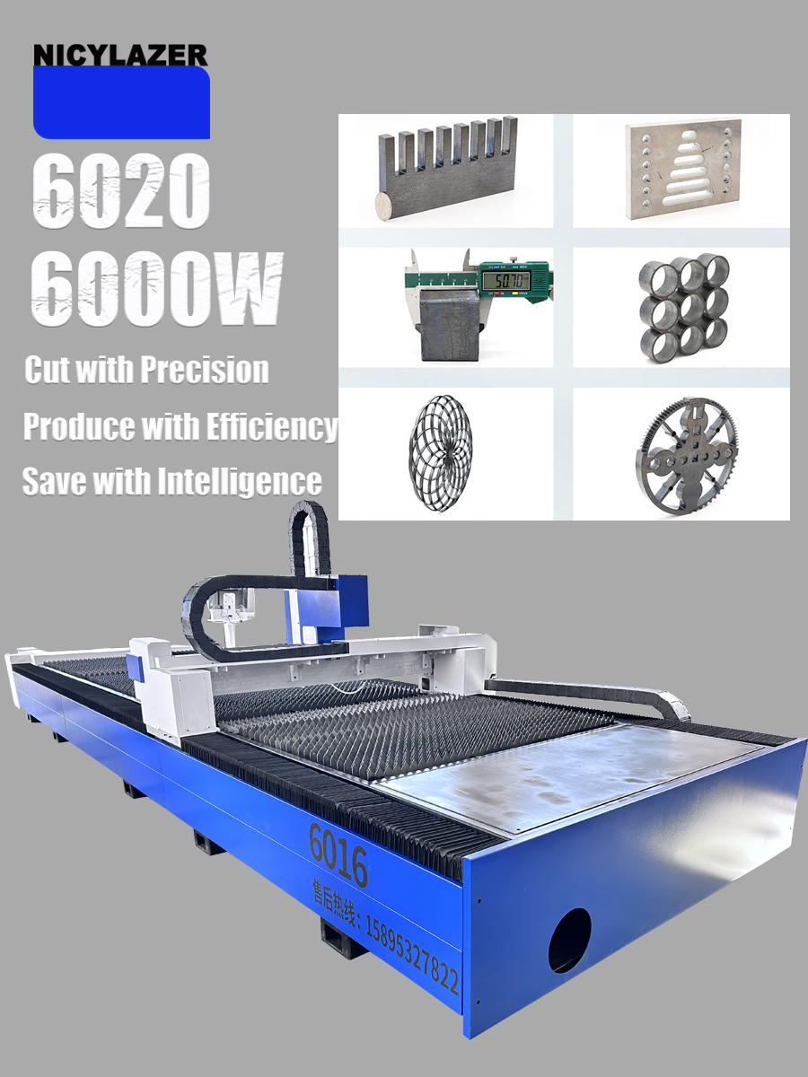 CNC 6000W 6020 Fiber Lazer Kes - Industrial Laser Cutter For Metal incelemesi ve fiyatı