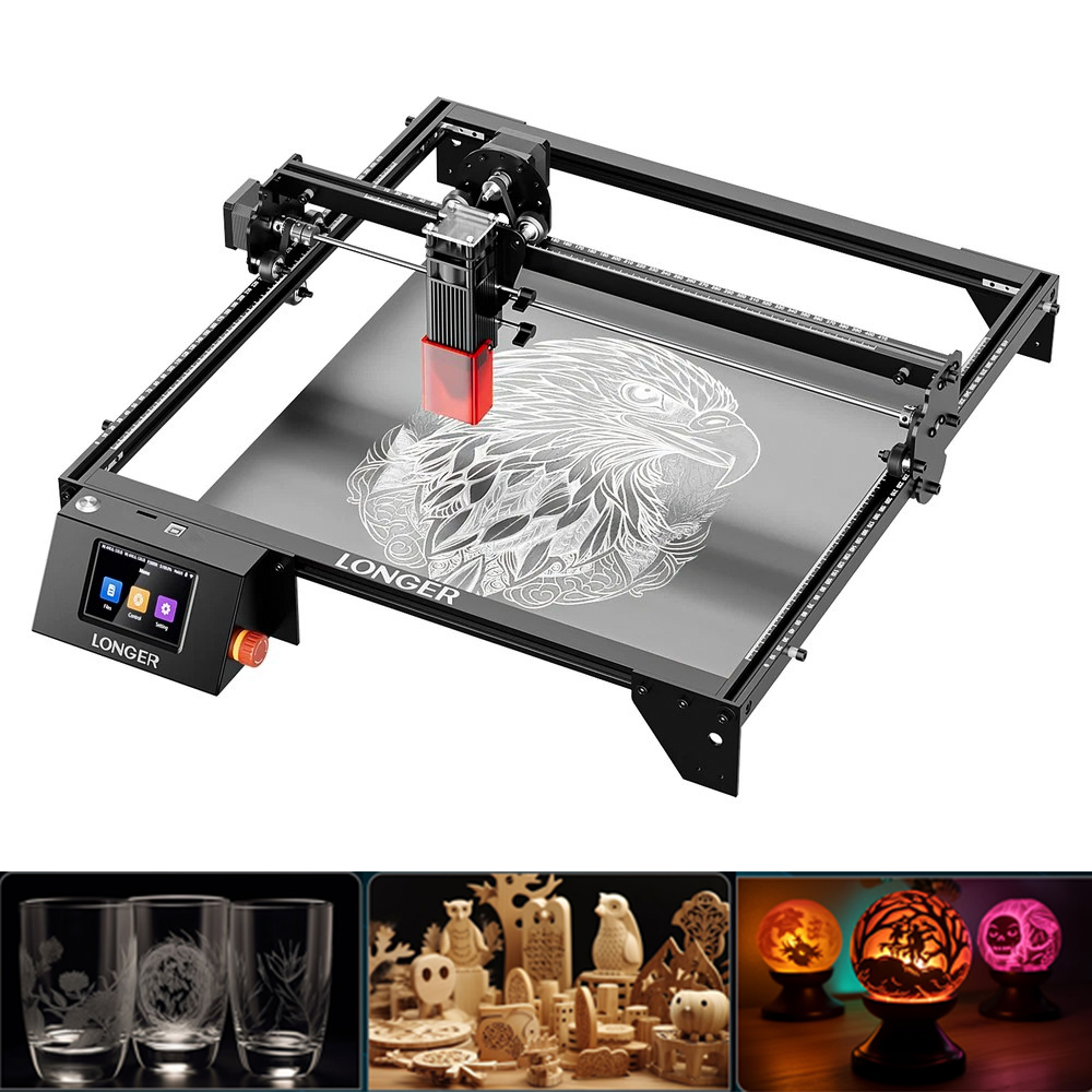 LONGER 20W Lazer Gravür ve Kes - Industrial Laser Technology incelemesi ve fiyatı