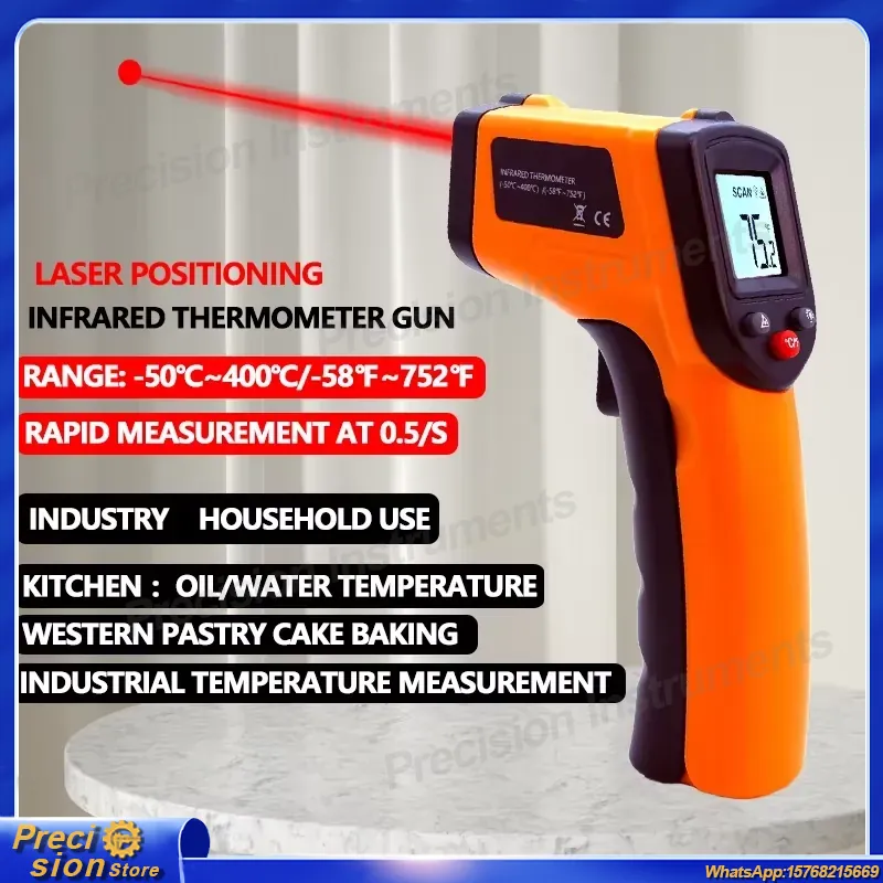Kızılötesi Termometre Tabancas - Industrial Laser Temperature incelemesi ve fiyatı