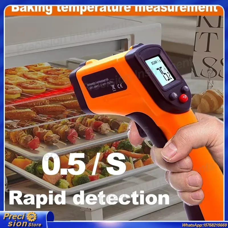 Kızılötesi Termometre Tabancas - Industrial Laser Temperature incelemesi ve fiyatı